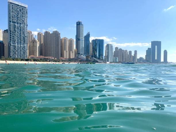 istock View of Dubai Marina beach from the sea 2096079582