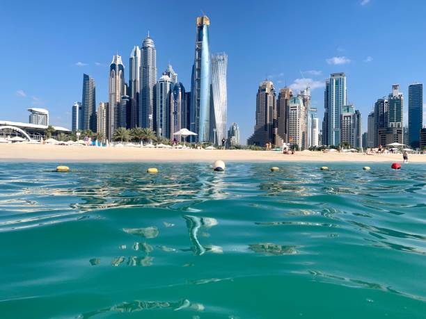 istock Dubai Marina buildings over the sea 2096079583