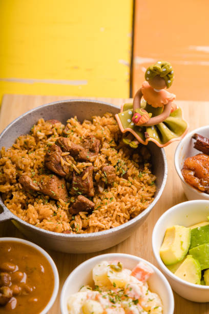 istock rice with meat and potato 2096128358