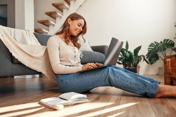 istock Woman at home 2096136347
