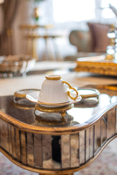 istock Coffee table in luxury living room interior and decoration 2096189580