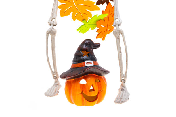 istock skeleton for Halloween holiday isolated 2096223577