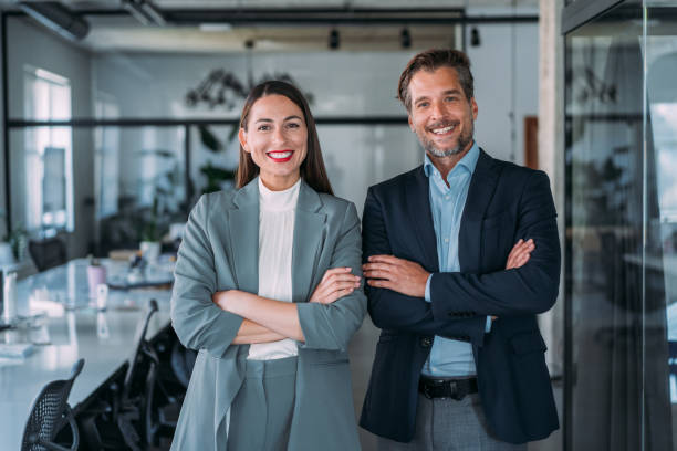 Business people in the office.
