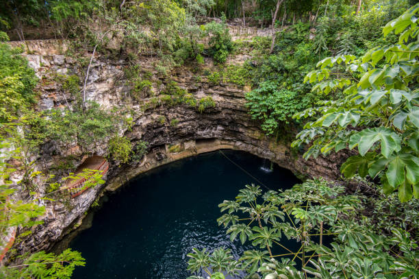 istock Cenote in Yucatan 2096317107