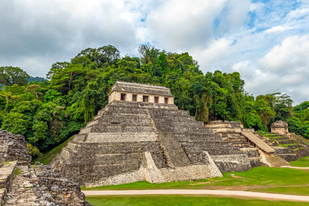 istock Temple of Inscriptions Mayan Pyramid, Chiapas, Mexico 2096391289