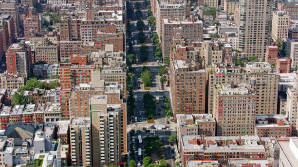 istock Residential buildings in city 2096394419