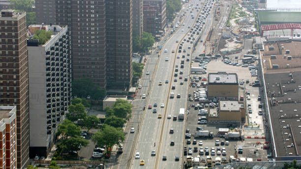 istock Traffic moving on street 2096404410
