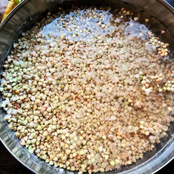 istock buckwheat grains immersed in water 2096458221