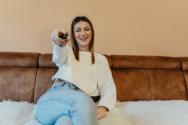 istock Engrossed in the screen's glow 2096476246