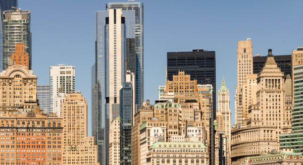 istock Manhattan skyline from Liberty ferry in Hudson River. 2096581979