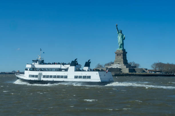 istock Statue of Liberty on Liberty island 2096585169