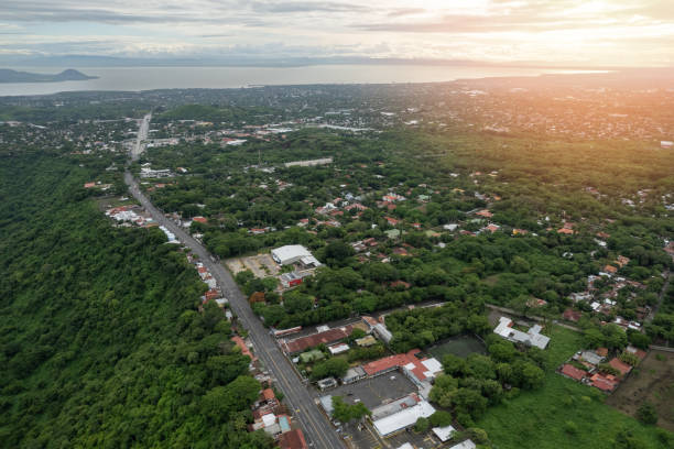 istock Sunrise over managua city 2096623875