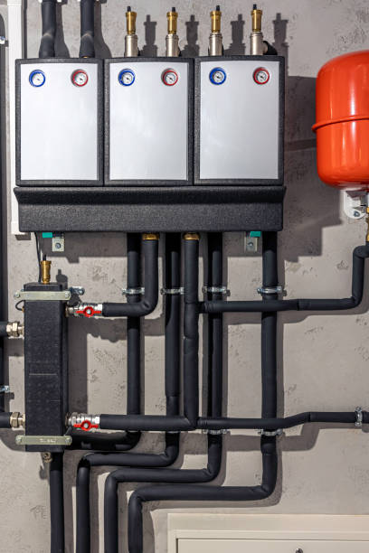 istock Modern autonomous heating system in the boiler room. 2096651747