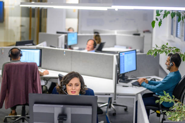 istock Businesswoman working in office 2096682563