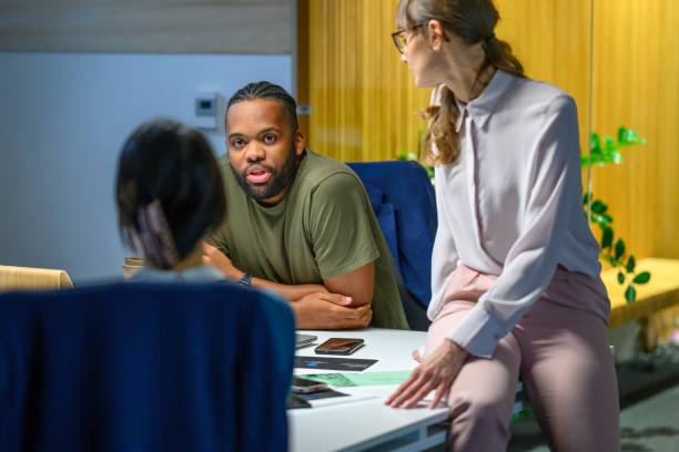 istock Business people talking in office 2096682564