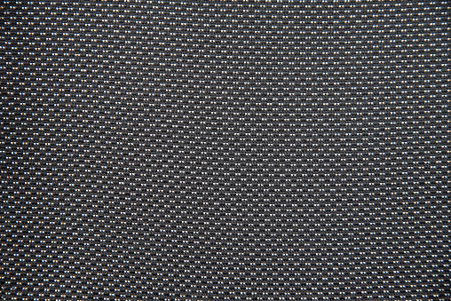 Wicker nylon automotive black and white fabric texture background