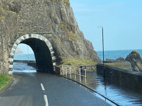 North Ireland - landscape of the Antrim coast road