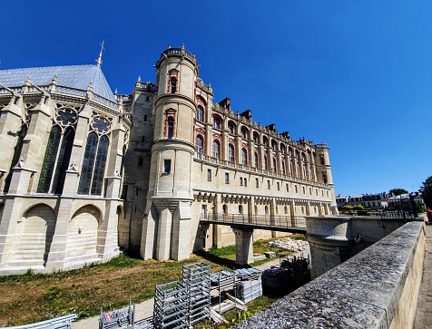 July 7, 2023, Saint-Germain-en-Laye, France, The Château de Saint-Germain-en-Laye,  is a former royal palace in the commune of Saint-Germain-en-Laye, in the département of Yvelines, about 19 km west of Paris, France