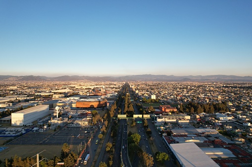 drone view from mexico