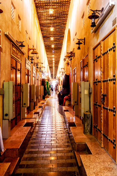 The interior of the Al Hasa market