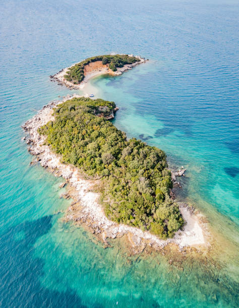 istock Above Ksamil Islands on the Albanian Riviera 2096860310