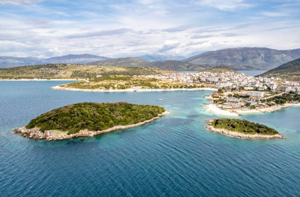 istock Ksamil coastline on the Albanian Riviera 2096862565
