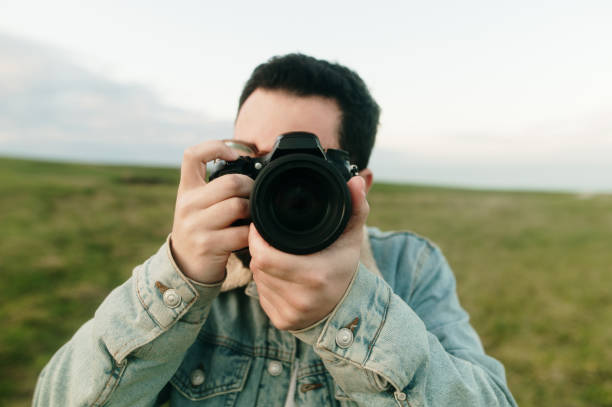 istock Photographer taking a photo 2096890958