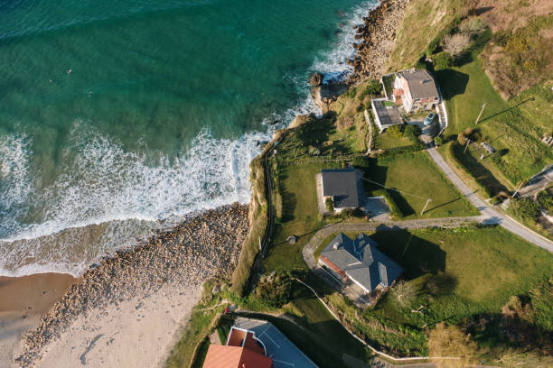 istock Houses by the sea 2096892046