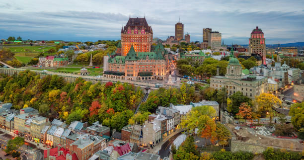 Historic Landmark in Quebec City, Canad