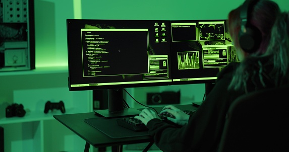 Hacker Shop Software Cyber Security Hacker Code Harmful Software To Exploit Vulnerability In ...