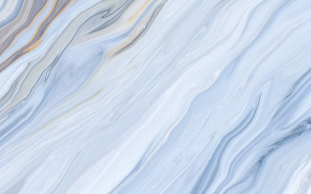 Marble rock texture blue pattern liquid swirl paint white dark Illustration background for do ceramic counter tile silver gray that is abstract painted waves for skin wall luxurious art ideas concept.