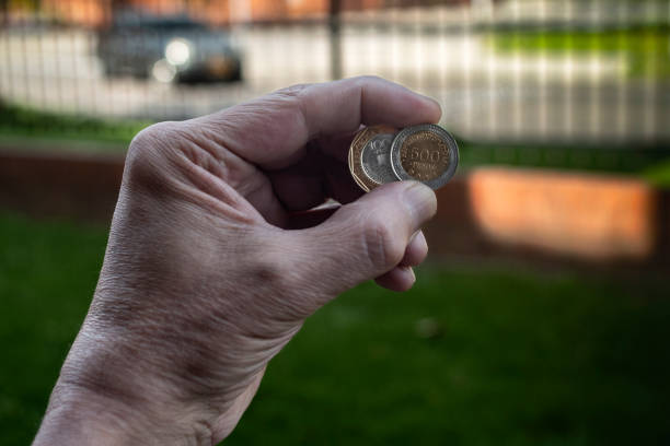 Turkish Lira in hand
