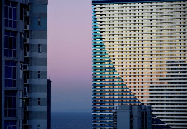 istock Sunset on the Black Sea coast. Batumi 2097517697