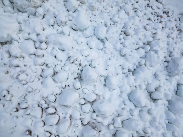 istock Rocks and Snow in Avalanche debris. 2097644280