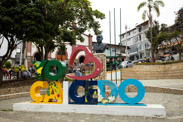 Caicedo, Antioquia - Colombia. March 17, 2024. A municipality located in the Western region of the department.