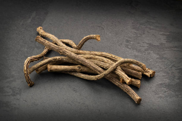 istock Dried organic valerian sticks - Valeriana officinalis 2097853584