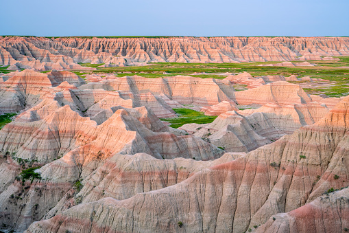 Badlands - South Dakota: sunset