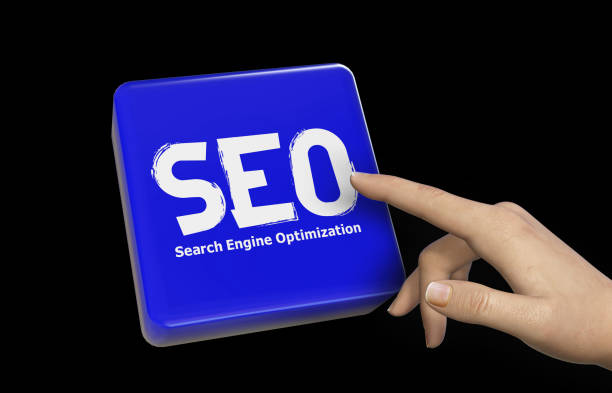 seo, search engine optimization, seo visual presentation. - adsense imagens e fotografias de stock