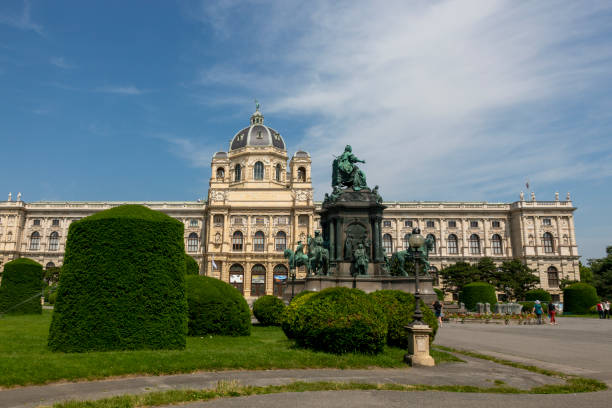 Vienna, Austria - June 20, 2023: Monument to Empress Maria Theresa in Vienna