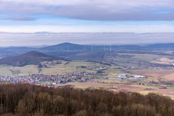 istock Spring hike through the unique Werra Valley near Vacha 2098178555