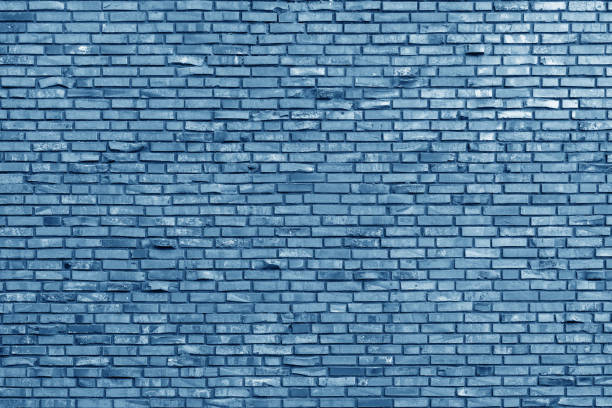 istock The background of the old blue brick wall 2098240285
