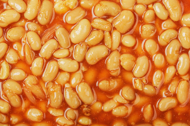 istock Delicious Pork and Beans an American favorite with copy space 2098240800