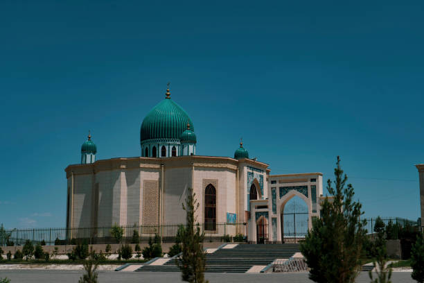 istock a historical building with a half moon in top 2098338349