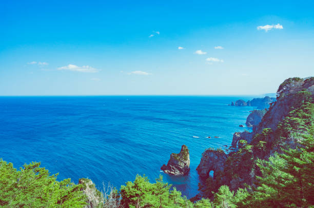Pacific Ocean, Iwate Prefecture, Japan