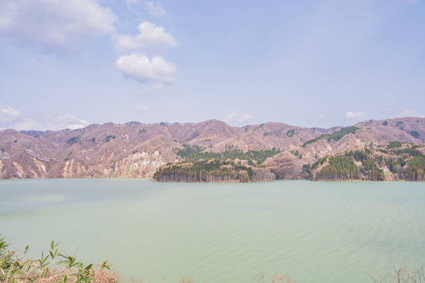 Dam Lake in Aomori Prefecture, Japan