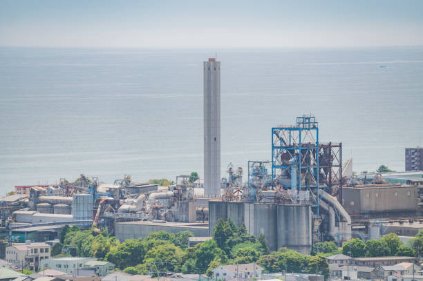 Cement plant in Ibaraki, Japan
