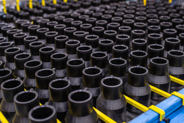 istock Plastic tube  debris factory 2098438665