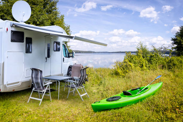 Holidays in Germany - summer recreation at the lake, Mecklenburg-vorpommern