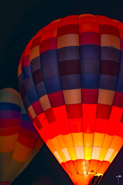 istock Night Glow of a Hot Air Balloon 2098468368