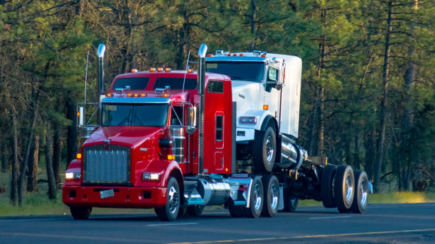 istock Brand New Trucks 2098511411